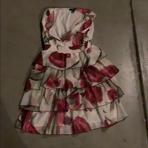 Cute shirt floral print dress!